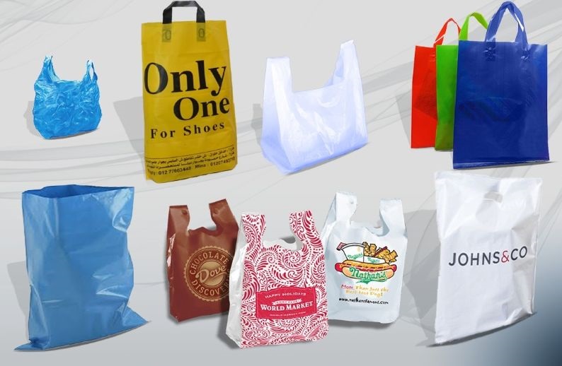 اكياس أوحادية الطبقة - سادة / مطبوع